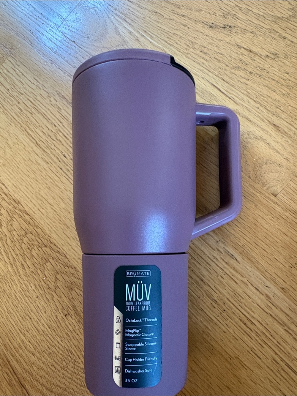 BrüMate MÜV 35 oz Travel Coffee Mug – Rose Taupe